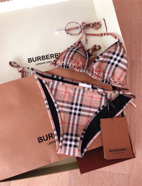 burberry art|burberry print bikini.